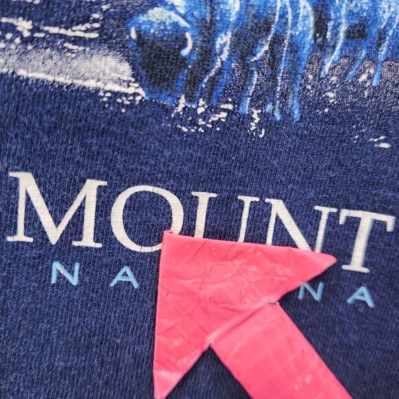 Vintage Prairie Mountain Mount Rushmore National Memorial T-Shirt Child 10/12 - Picture 6 of 10